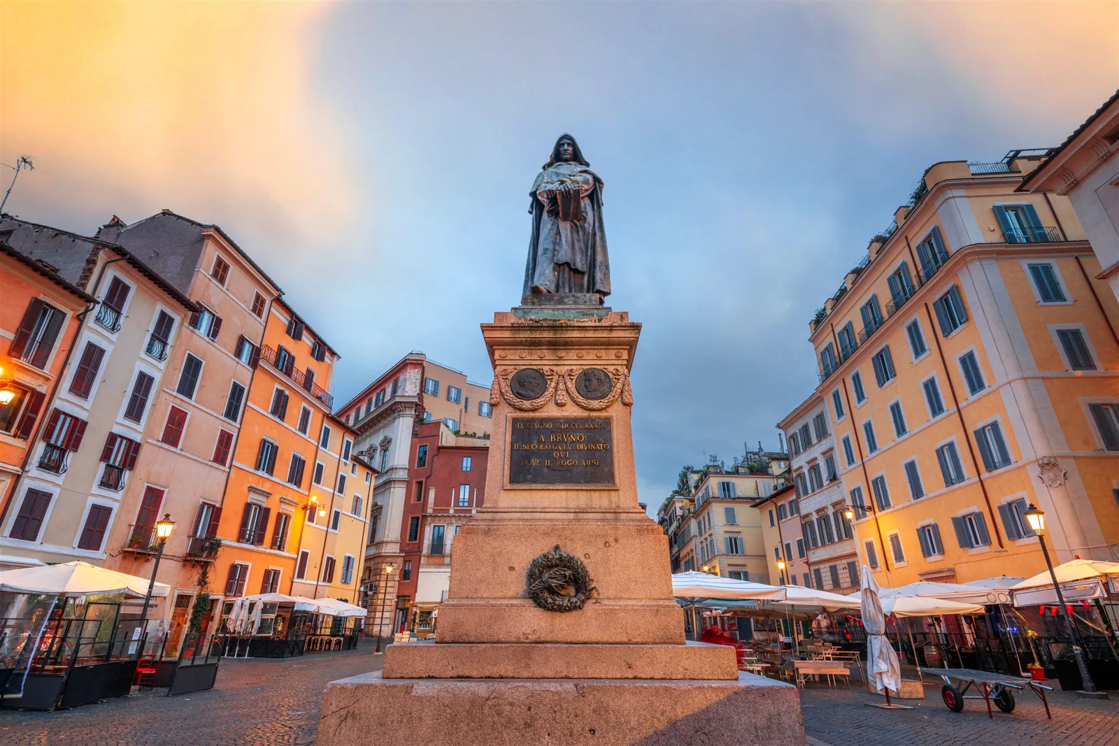 Campo de' Fiori a Roma